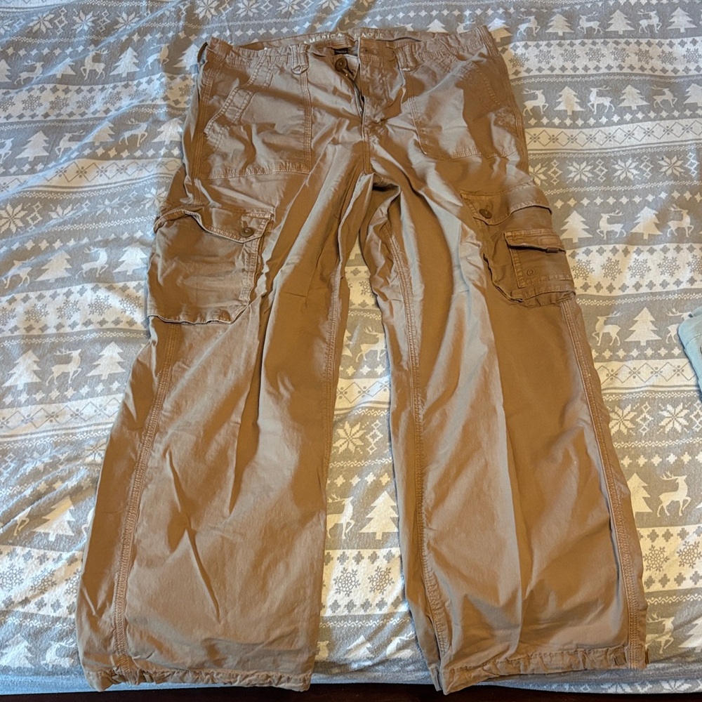 American Eagle Outfitters Brown Cargo Pants